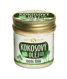 Péče o vlasy - Raw Bio Kokosový olej 120 ml - 290154