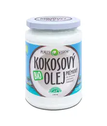 Fair Trade Bio Kokosový olej panenský - Fair Trade Bio Kokosový olej panenský 600 ml - 290030