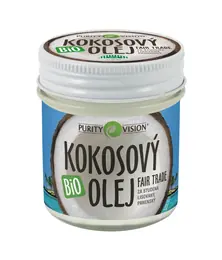 Fair Trade Bio Kokosový olej panenský - Fair Trade Bio Kokosový olej panenský 120 ml - 290111