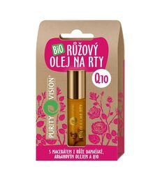 Péče o rty - Bio Růžový olej na rty s Q10 10 ml - 290212