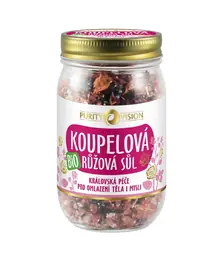 Koupelové soli - Růžová koupelová sůl 400 g - 290248