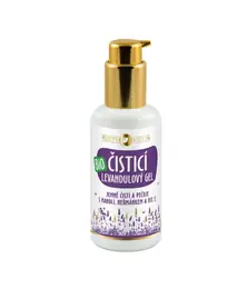 Péče o pleť - Bio Levandulový čisticí gel s mandlí, heřmánkem a vit. E 100 ml - 290253