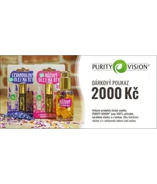 Dárkové poukazy - Dárkový poukaz 2000 Kč - DP2000PVCZ