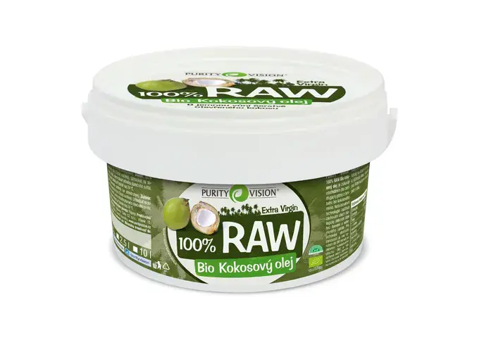 RAW Bio Kokosový olej - Raw Bio Kokosový olej 2,5 l - 290059