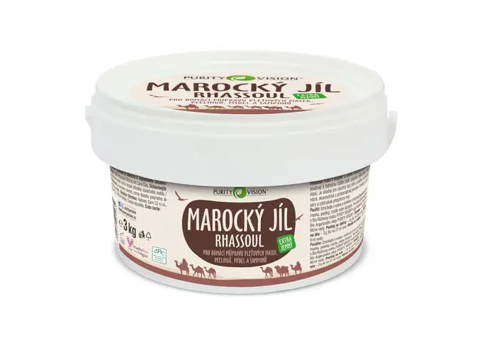 Pro dokonalou pleť - Bio Rhassoul - Marocký jíl 3 kg - 290129