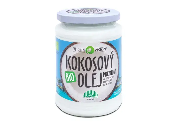 Fair Trade Bio Kokosový olej panenský - Fair Trade Bio Kokosový olej panenský 600 ml - 290030