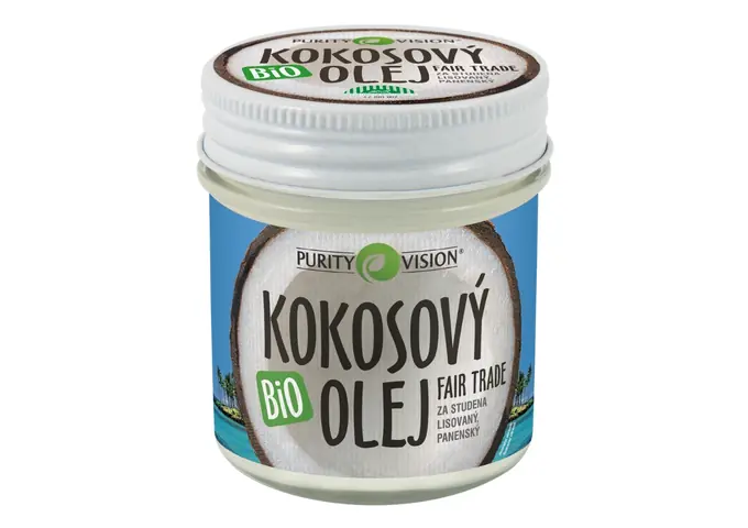 Fair Trade Bio Kokosový olej panenský - Fair Trade Bio Kokosový olej panenský 120 ml - 290111