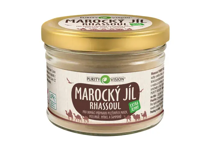 Pro dokonalou pleť - Rhassoul - Marocký jíl 450 g - 290128