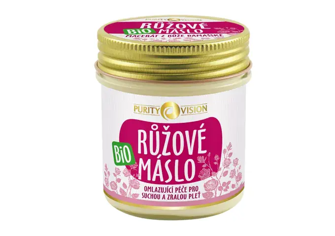 Bio Macerovaná másla - Bio Růžové máslo 120 ml - 290158