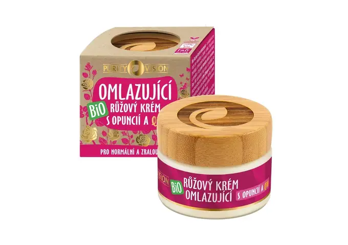 Pleťové krémy - Bio Růžový krém omlazující 40 ml - 290151