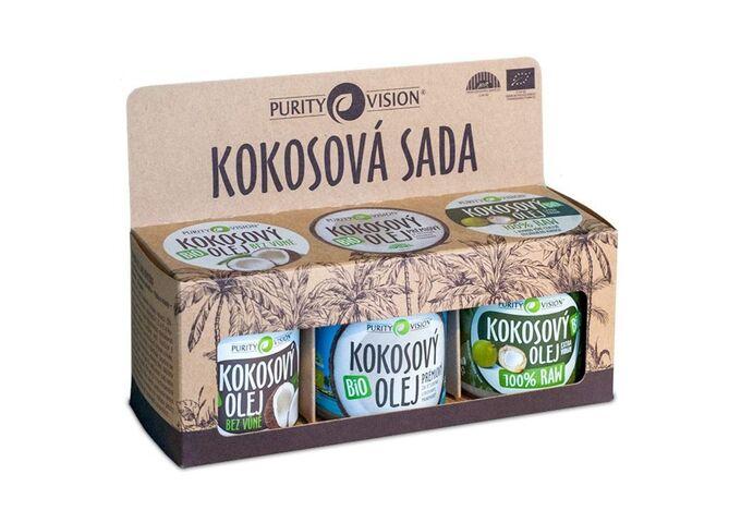 Bio Kokosové oleje - Kokosová sada - 290114