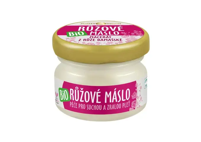 Bio Macerovaná másla - Bio Růžové máslo 20 ml - 290198