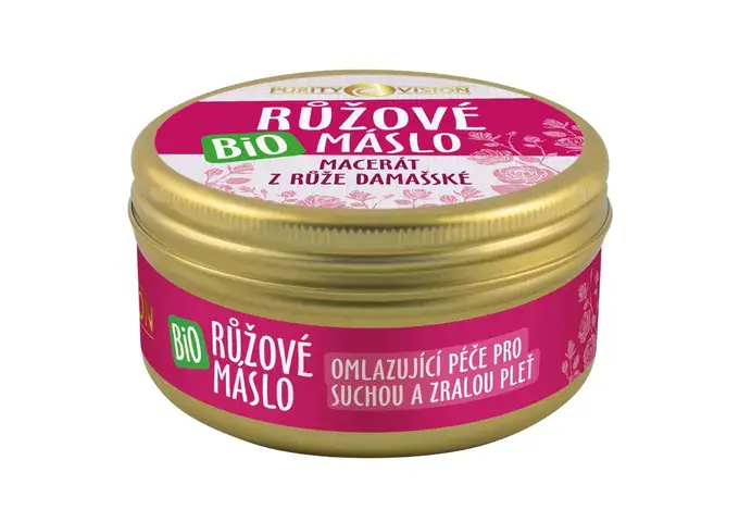 Bio Macerovaná másla - Bio Růžové máslo 70 ml - 290216