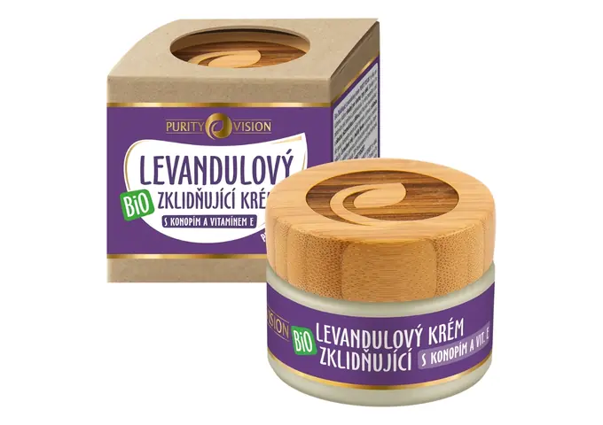 Pleťové krémy - Bio Levandulový krém zklidňující 40 ml - 290239