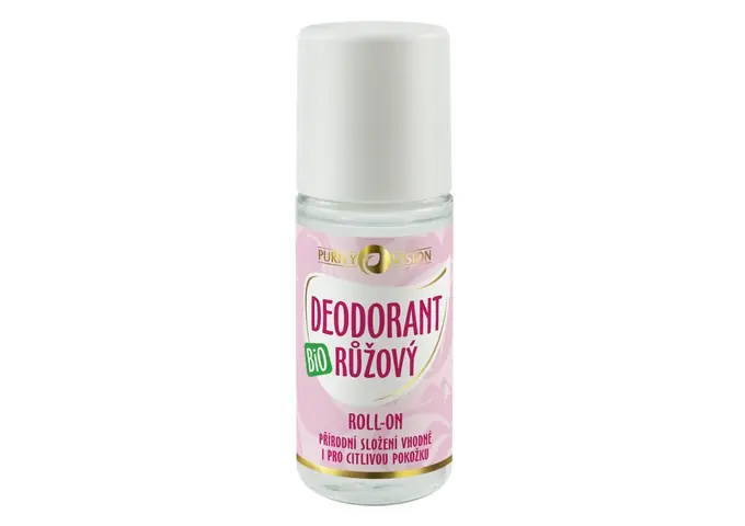 Deodoranty - Bio Růžový Deodorant roll-on 50 ml - 290235