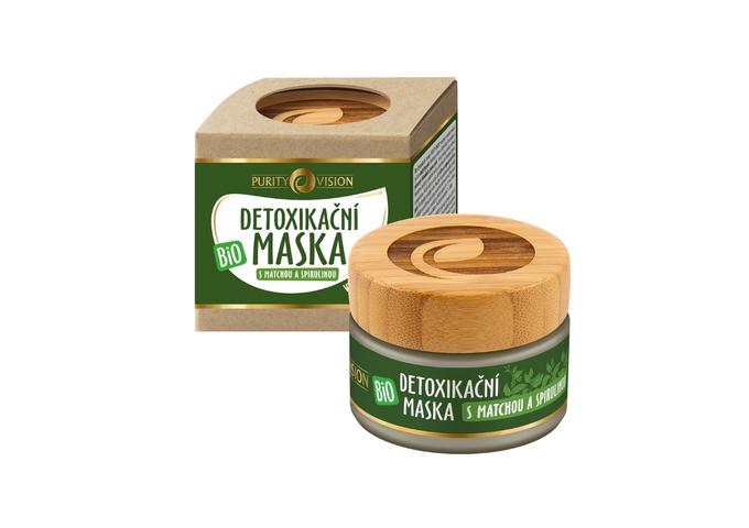 Pro dokonalou pleť - Bio Detoxikační maska s matchou a spirulinou 40 ml - 290249