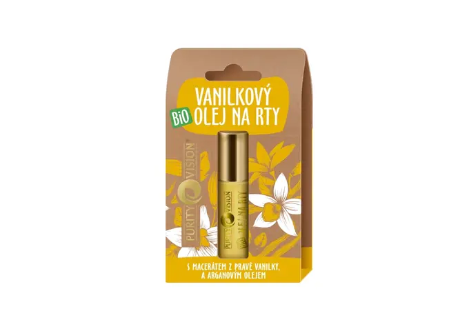 Péče o rty - Bio Vanilkový olej na rty 10 ml - 290224